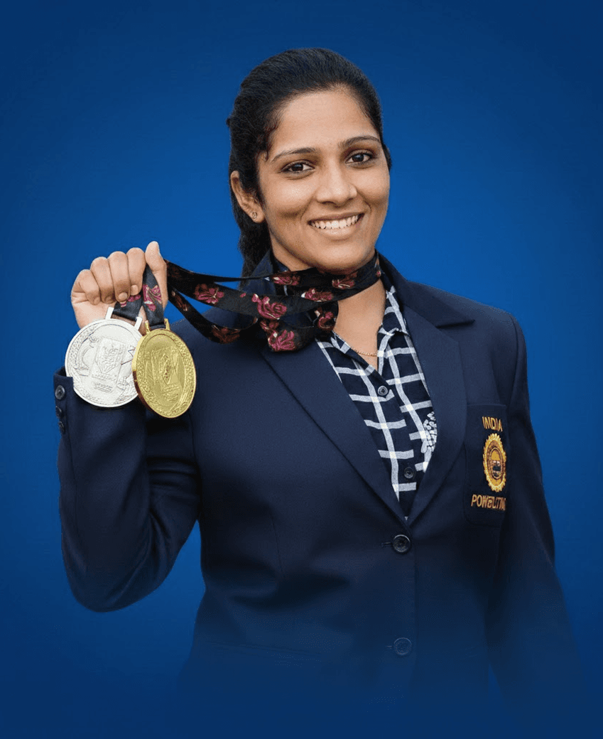 Athletes of the Karnataka powerlifting team